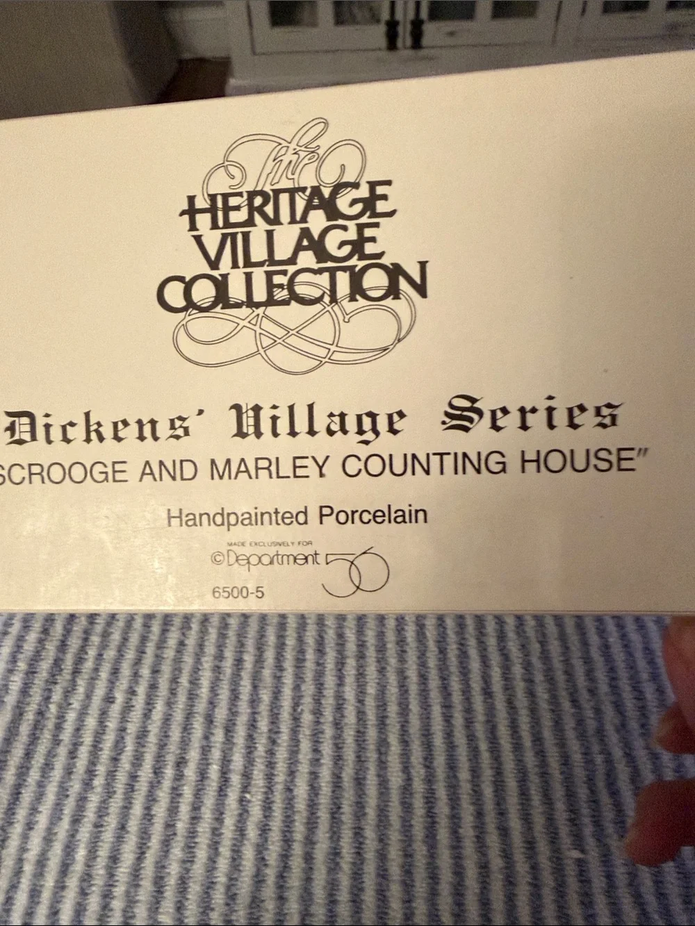 Department 56 Dickens Village Series Scrooge & Marley Counting House